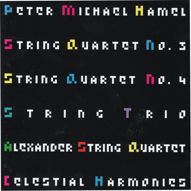 Hamel: String Quartet No. 3, String Quartet No. 4, String Trio album cover
