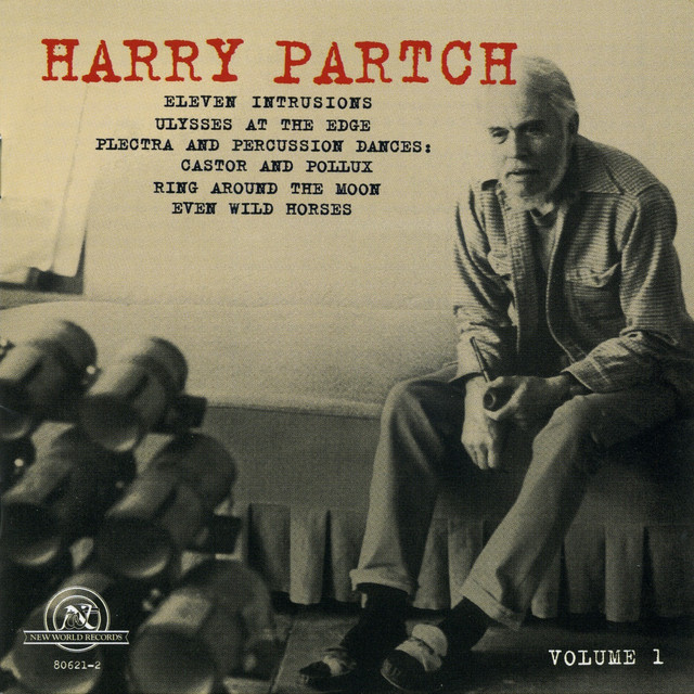 The Harry Partch Collection, Volume 1 album cover