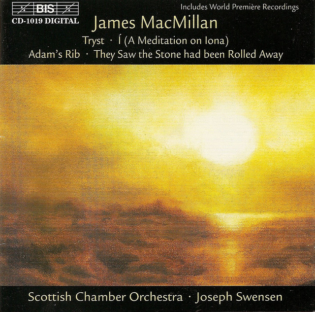 Macmillan: Tryst / I (A Meditation On Iona) / Adam album cover