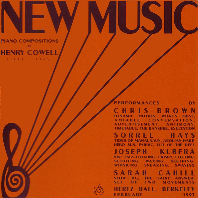 New Music: Piano Compositions By Henry Cowell album cover