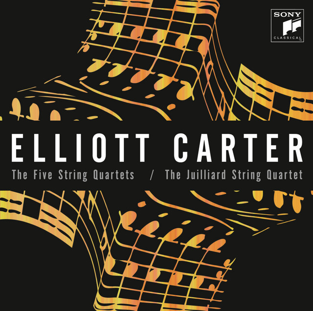 Carter: The Five String Quartets album cover