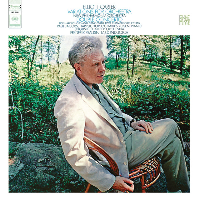 Carter: Variations for Orchestra & Double Concerto for Harpsichord and Piano album cover