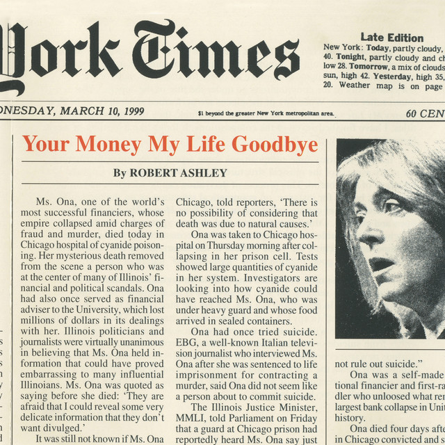 Your Money My Life Goodbye album cover