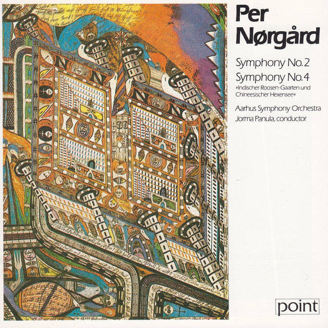 Per Nørgård - Symphony Nos. 2 & 4 album cover