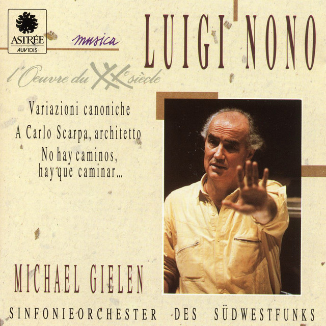 Nono: Variazioni, A Carlo Scarpa, No Hay Cominos album cover