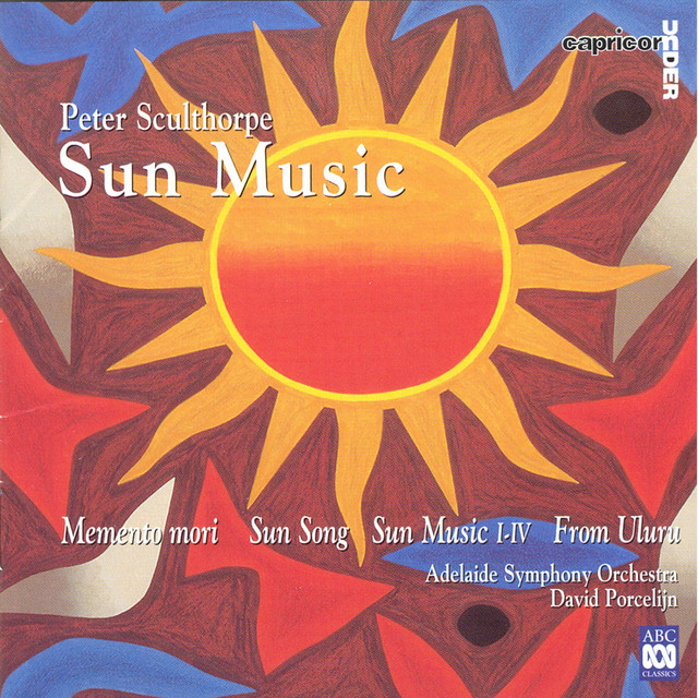 Peter Sculthorpe: Sun Music album cover