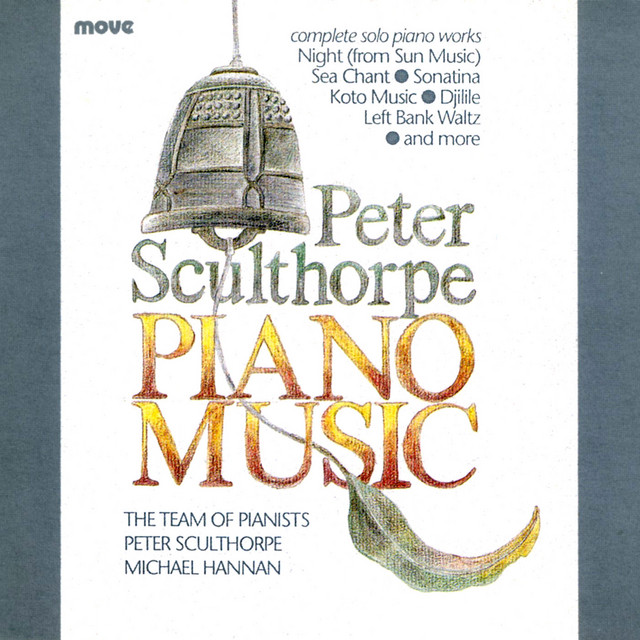 Peter Sculthorpe Piano Music album cover