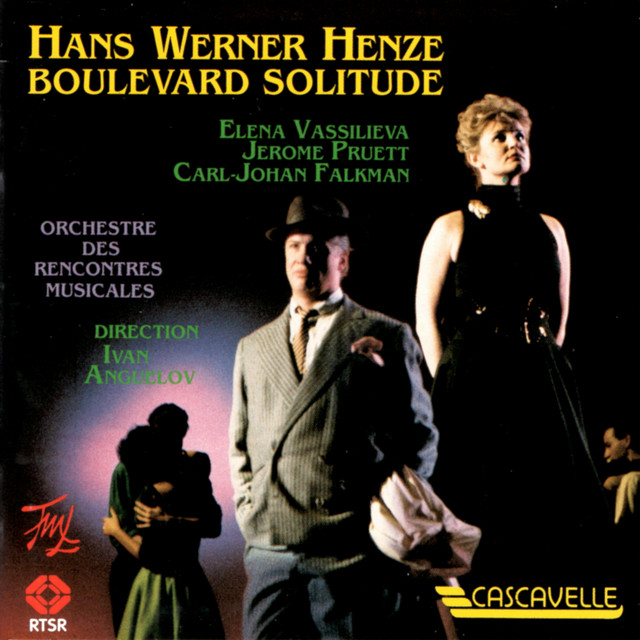 Henze: Boulevard Solitude (Live) album cover