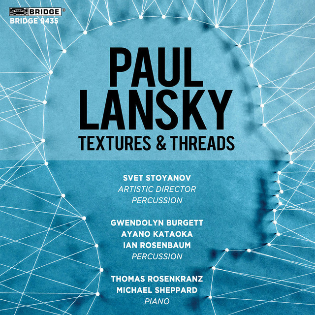 Paul Lansky: Textures & Threads album cover