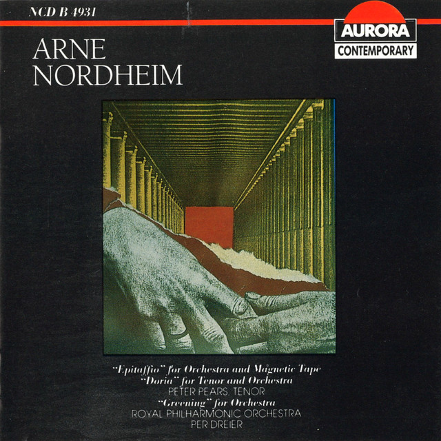 Arne Nordheim: Epitaffio, Doria, Greening album cover