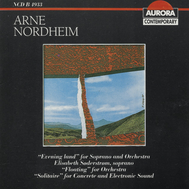Nordheim: Evening Land for Soprano & Orchestra album cover
