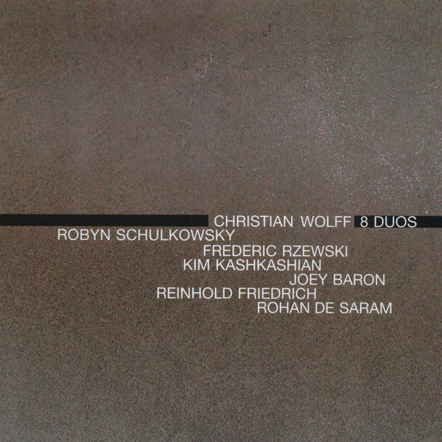 Christian Wolff: 8 Duos album cover