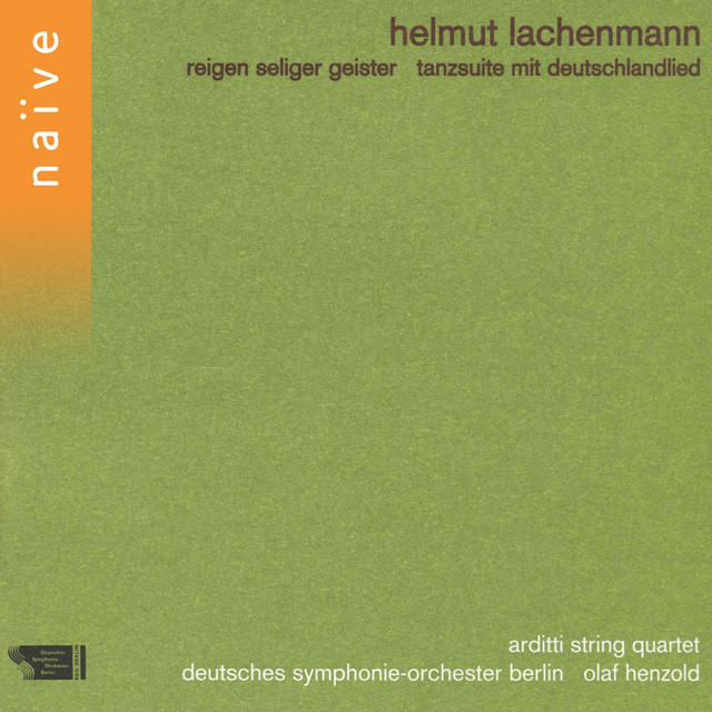 Lachenmann: Reigen seliger Geister & Tanzsuite mit deutschlandlied album cover