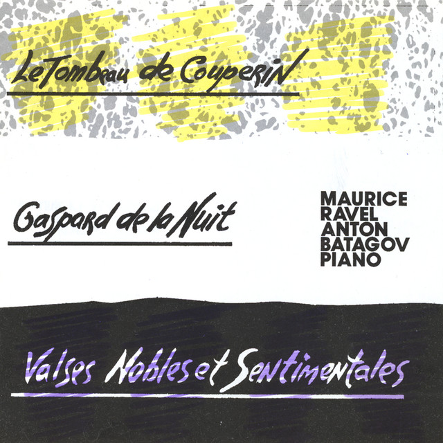 plays Maurice Ravel album cover