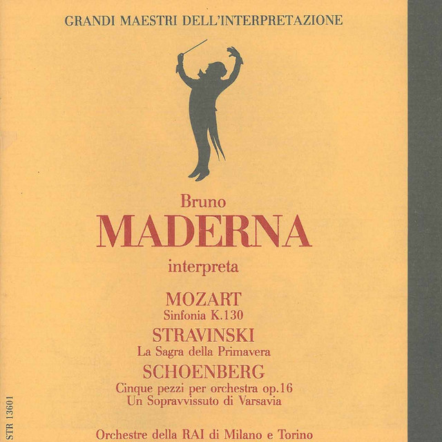 Grandi maestri dell'interpretazione: Bruno Maderna album cover