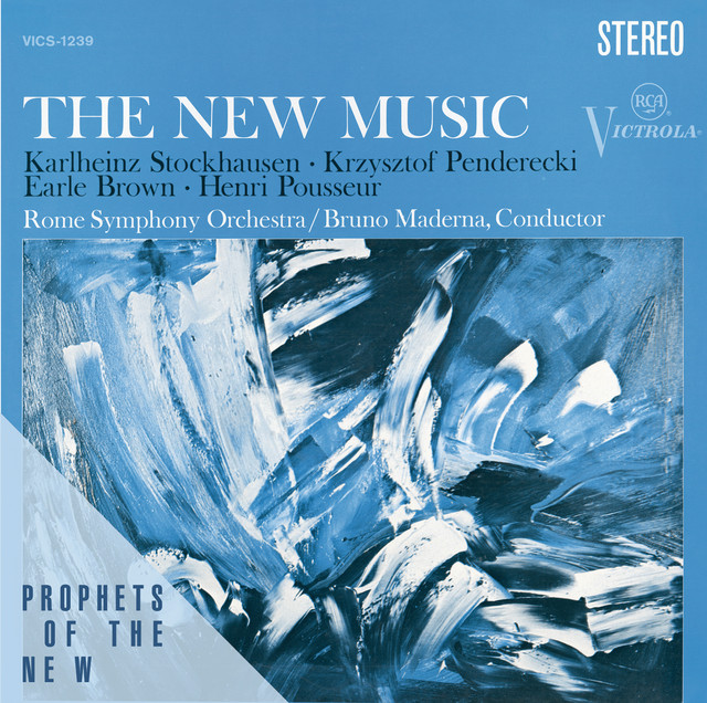 The New Music - Penderecki, Stockhausen, Brown, Posseur album cover