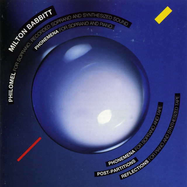 Milton Babbitt: Philomel album cover