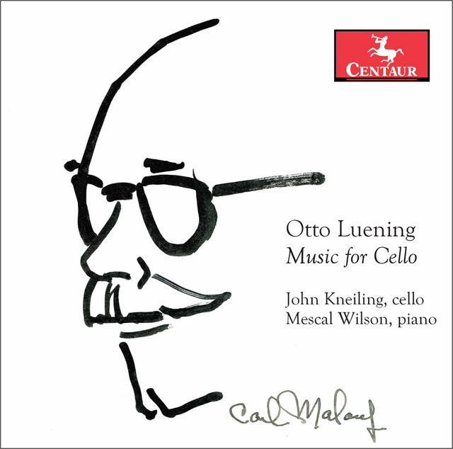 Luening: Music for Cello album cover