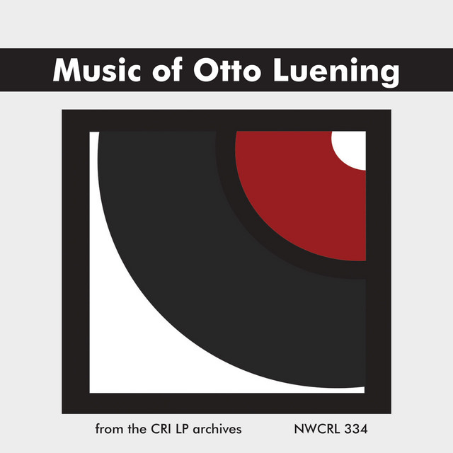 Music of Otto Luening album cover