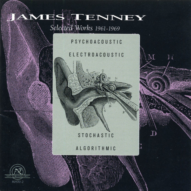 James Tenney: Selected Works 1961-1969 album cover