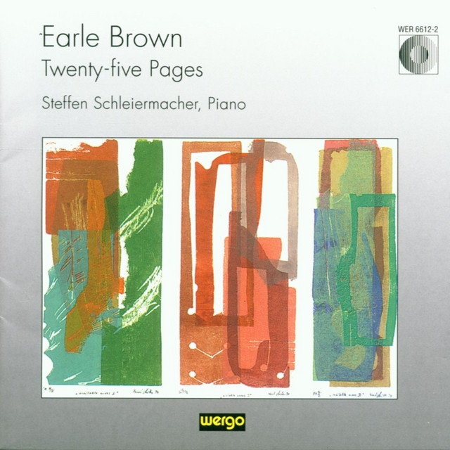 Earle Brown: Twenty-Five Pages album cover