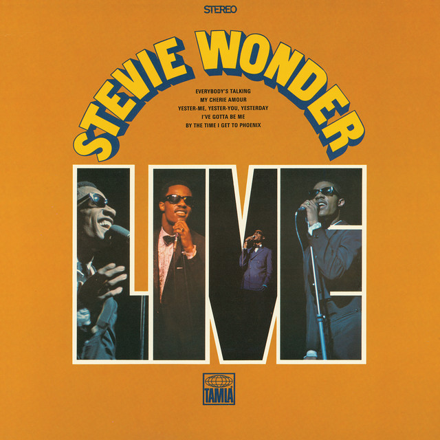 Stevie Wonder Live album cover