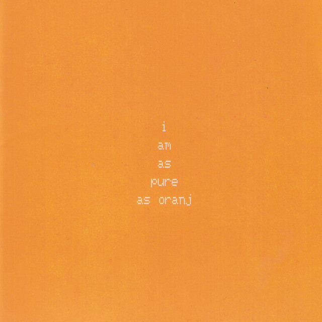 I Am As Pure As Oranj (Live) album cover