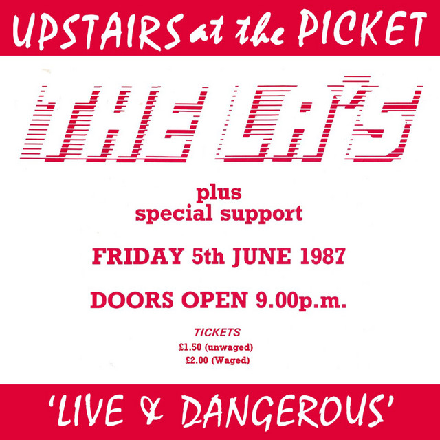 Live & Dangerous (Live at the Picket 5/6/1987) album cover