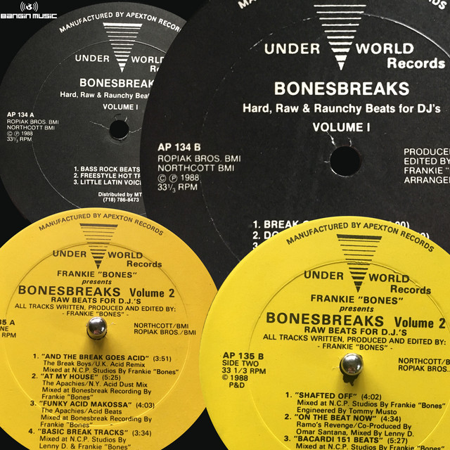 Bonesbreaks Vol 1 & 2 album cover