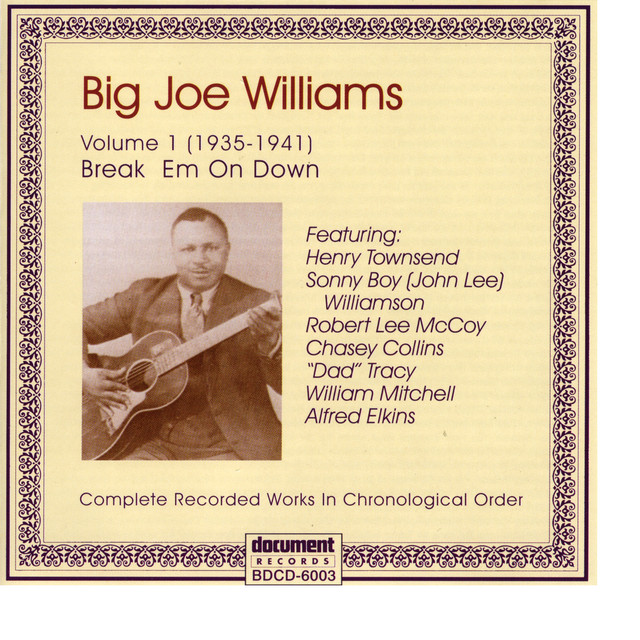 Big Joe Williams Vol. 1 1935 - 1941 album cover