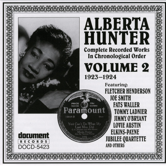 Alberta Hunter Vol. 2 (1923-1924) album cover