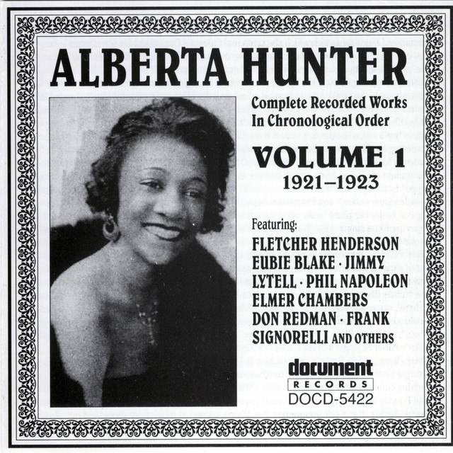 Alberta Hunter Vol. 1 (1921-1923) album cover