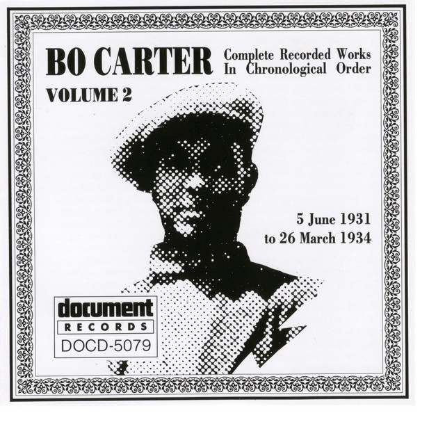 Bo Carter Vol. 2 (1931 - 1934) album cover