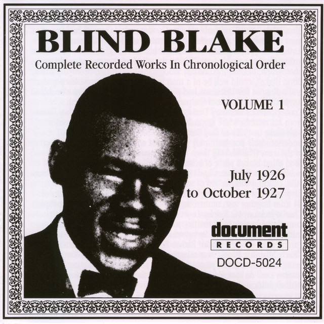 Blind Blake Vol. 1 (1926 - 1927) album cover