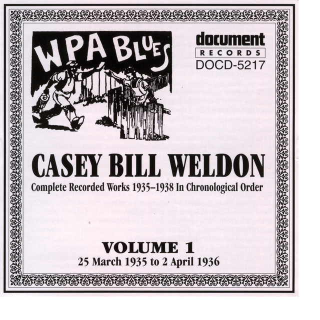 Casey Bill Weldon Vol. 1 1935-1936 album cover