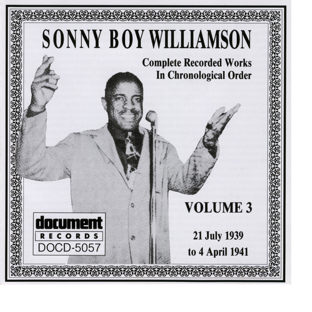 Sonny Boy Williamson Vol. 3 (1939 - 1941) album cover