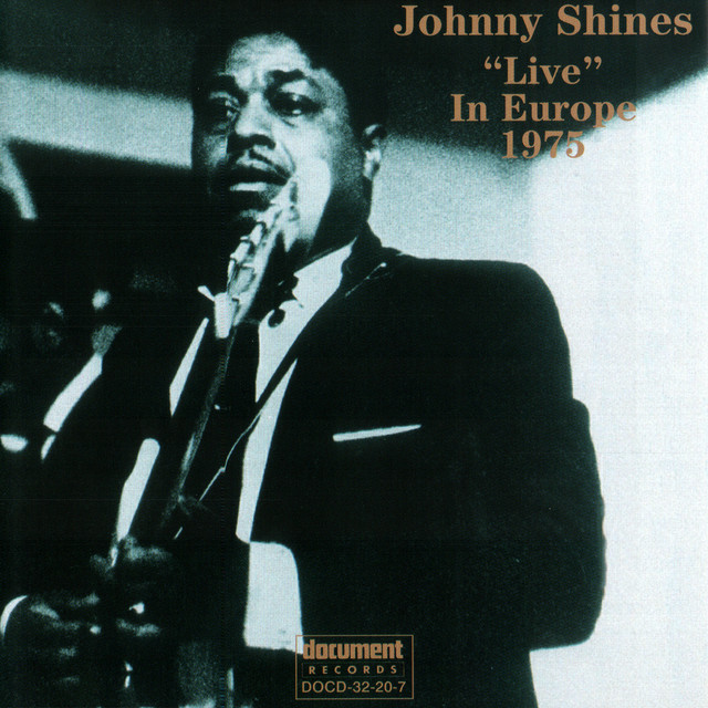 Johnny Shines "Live" In Europe 1975 album cover