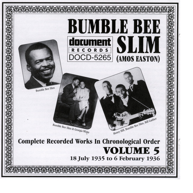 Bumble Bee Slim Vol. 5 1935-1936 album cover