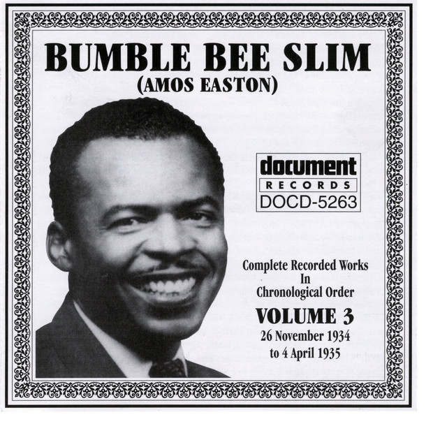 Bumble Bee Slim Vol. 3 1934-1935 album cover