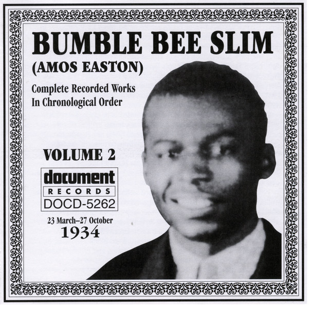 Bumble Bee Slim Vol. 2 1934 album cover