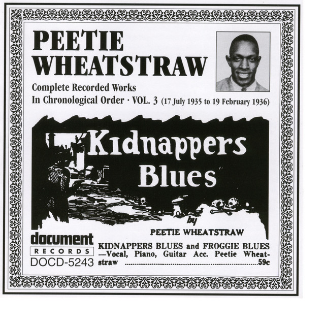 Peetie Wheatstraw Vol. 3 1935-1936 album cover
