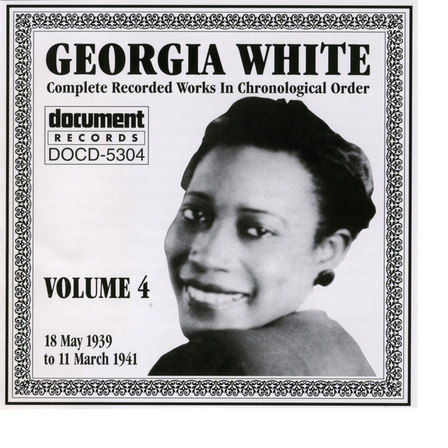 Georgia White Vol. 4 1939-1941 album cover