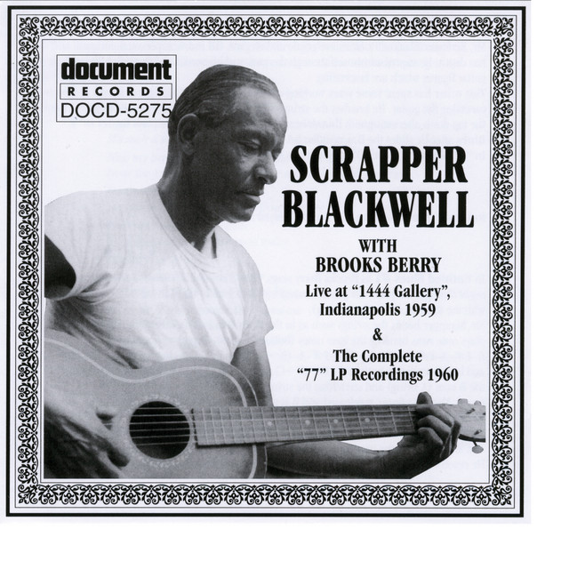 Scrapper Blackwell 1959-1960 album cover