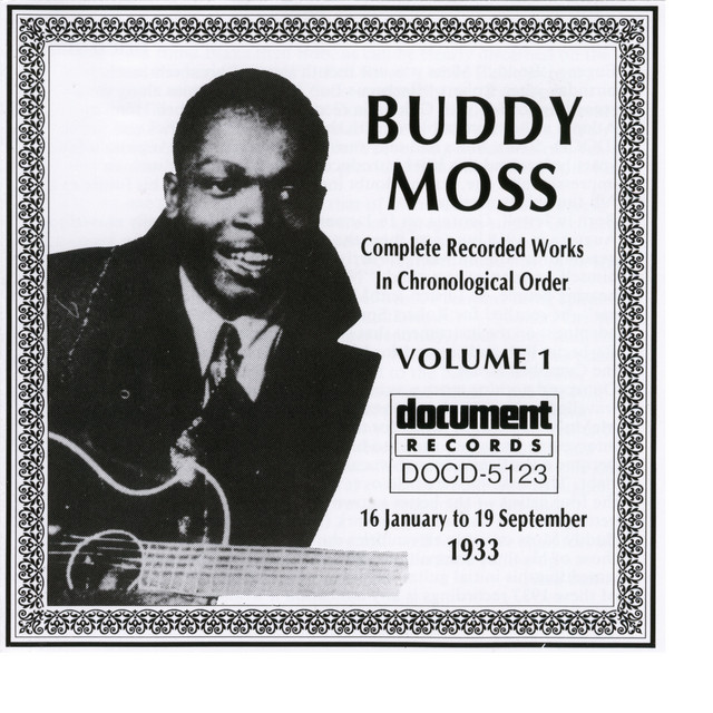 Buddy Moss Vol. 1 1933 album cover
