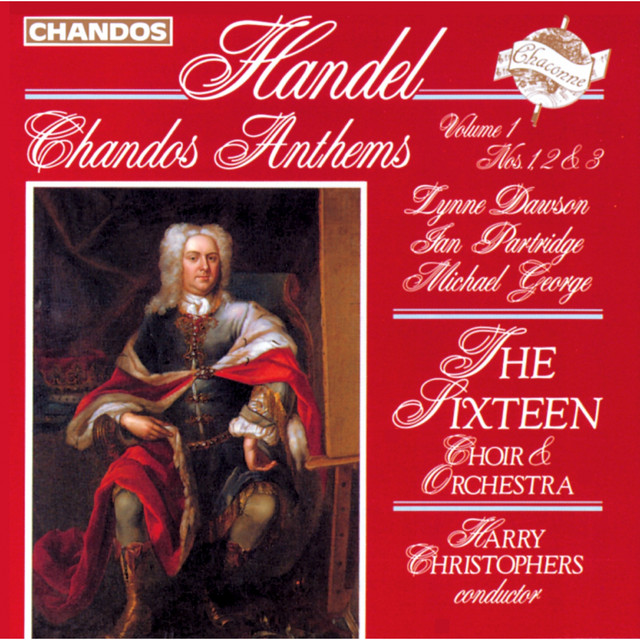 Handel: Chandos Anthems, Vol. 1 album cover