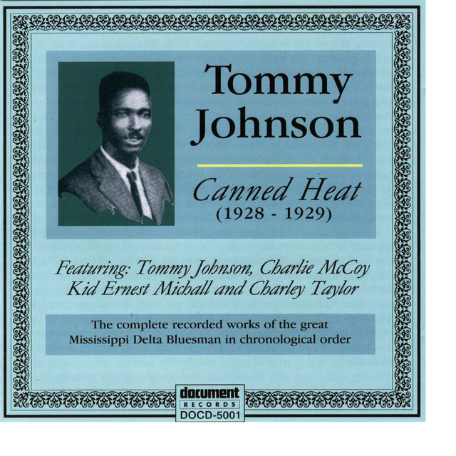 Tommy Johnson 1928 - 1929 album cover