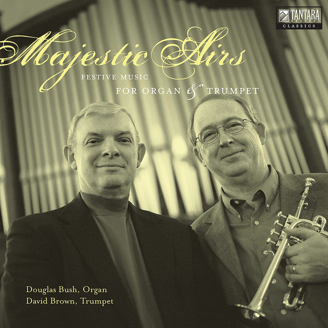 Majestic Airs: Festive Music For Organ & Trumpet album cover