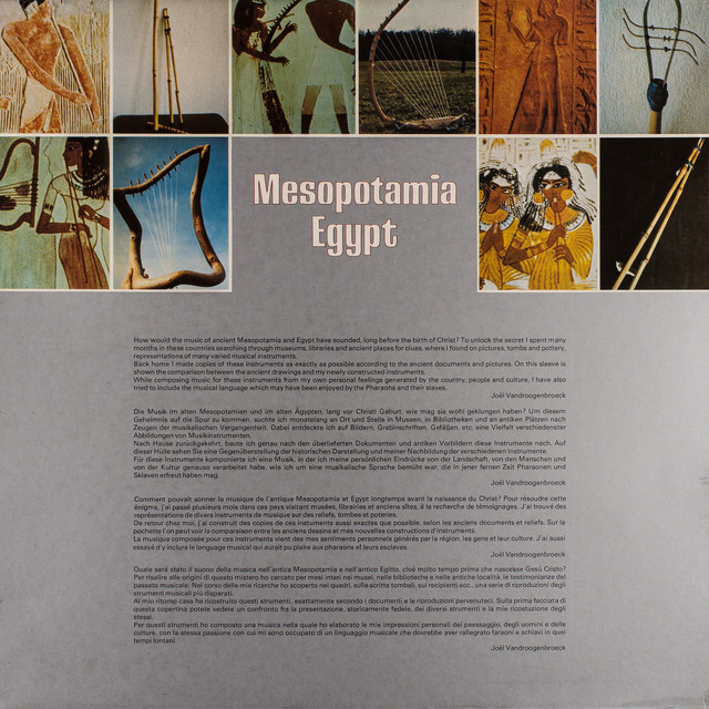 Mesopotamia Egypt album cover