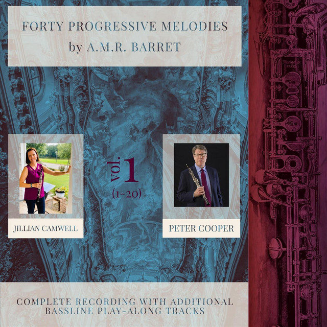 40 Progressive Melodies by A.M.R. Barret, Vol. 1 album cover