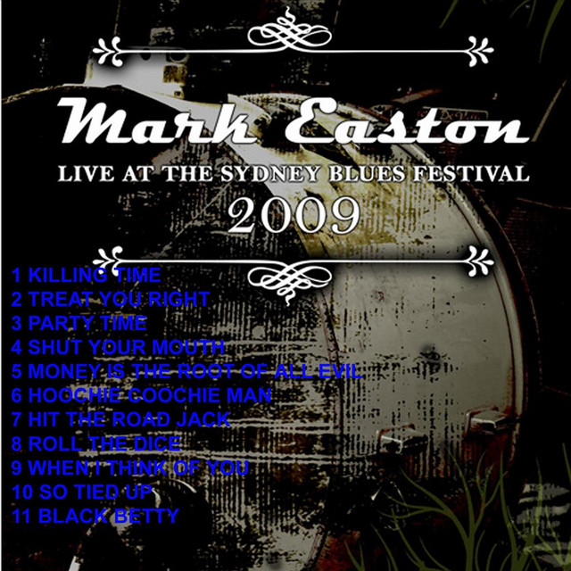 Live At Sydney Blues Festival 2009 album cover